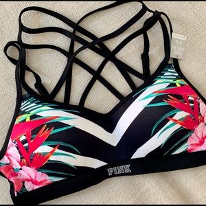 Victoria’s Secret PINK Cage front sport bra